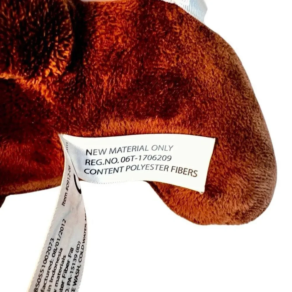 Buckley Boo Plush Brown Monkey Developmental Therapy Toy Rattle 3 Buckles 12''